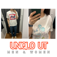 유니클로 UT 그래픽 티셔츠 남자 여자 사이즈 후기 디자인 추천