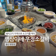 | 우정소갈비 | 울산 병영막창골목 돼지고기 가격으로 소고기를 먹다