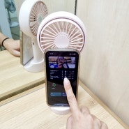 휴대용선풍기 핸드폰거치가 가능한 미니핸디선풍기 추천