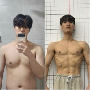 전민동PT 전민동헬스장 더에스핏 20대 남자 회원 다이어트 , 바디프로필 도전 !!
