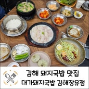 김해 돼지국밥 맛집 깔끔하고 푸짐한 대가돼지국밥 김해장유점