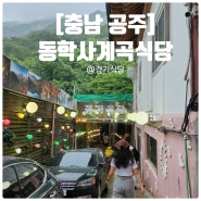 충남 공주 계룡산 동학사 계곡 맛집 경기 식당 (+실시간 계곡 상황)