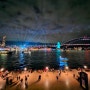 호주 비비드 시드니 축제가 열리는 겨울의 오페라하우스 여행
