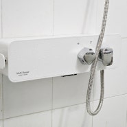 올리비아 선반형 샤워수전으로 욕실수전교체, 욕실셀프인테리어, 샤워수전교체, 욕실샤워기교체