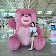 벨리곰 인형과 함께 인천국제공항 서울역에서 공항철도 예매