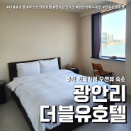 부산 오션뷰 더블유호텔 (feat. 한옥감성 광안리숙소 W호텔 )