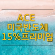 ACE 미국반도체 15% 프리미엄분배 배당 입금, 배당내역