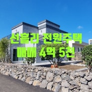 제주 조천읍 선흘리 선인동사거리 인근 전원주택 매매