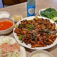 강남 신논현 맛집 닭볶음탕 닭도리탕 닭불고기 전문 "동명닭집"