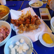 [대구 신매] 신매 광장 치킨, 닭똥집 맛집 닭동가리 신매점