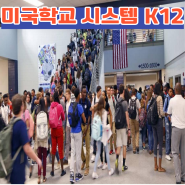 미국 학교 시스템, 초등, 중, 고등학교제도, K-12 유치원부터~