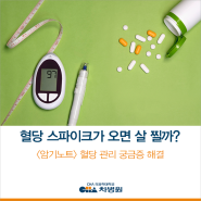 혈당 스파이크, 위험 신호일까? 혈당 관리 궁금증 해결