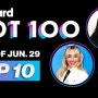 2024년 6월29일자 빌보드 핫100 차트 TOP10! 1위를 차지하는 사브리나 카펜터의 플리즈플리즈플리즈!