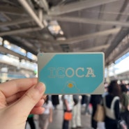 도쿄여행 준비물 이코카카드 교통카드 대여 후기! 구매x