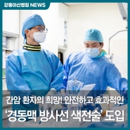 간암 환자의 희망, '경동맥 방사선 색전술' 도입!