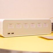 USB 멀티탭 깔끔한 전선정리 가능한 에이블루박스탭