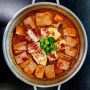 [1년 전 오늘] 두부 스팸 김치찌개 맛있게 끓이는법 묵은지 찌개 요리 두부 스팸 요리