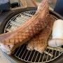 짚불로 초벌로 육즙이 살아있는 고기맛집 짚불태백수지점