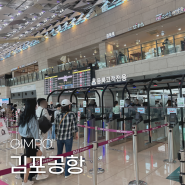 김포공항 국내선 식당 먹거리, 카페, 바이오등록, 라운지 위치 총정리