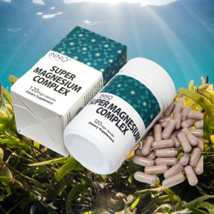 뉴질랜드 이노헬스 슈퍼 마크네슘 컴플렉스240mg 해조 마그네슘 240 베지캡슐 [INNO] Super Magnesium ...