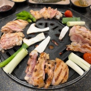 별내 고기집 팔각도 숯불닭갈비 맛집