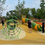 보라매공원 풍경 놀이터 아이들 놀이 천국, 바닥분수 이용 시간 정보!