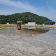 여자 농부 오창녕의 생애 첫 물 로터리 해보기