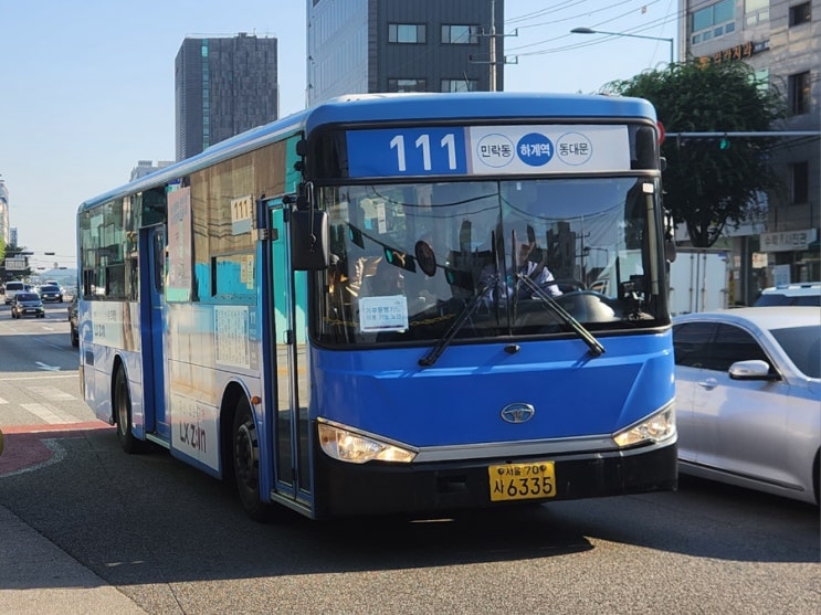 대원여객 111번 대우 NEW BS106 NGV '13 (6335호) : 네이버 블로그