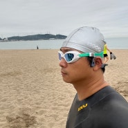 샥즈 오픈스윔 프로 IP68 방수 골전도 이어폰 실내수영&바다수영 착용 후기