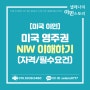 미국 영주권 NIW 이해하기 (자격조건/필수요건)