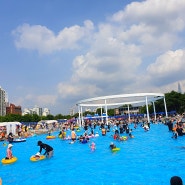 서울 아이와 갈만한곳 뚝섬한강공원 수영장 물놀이장 가는길