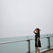 홍콩 여행 빅토리아 피크트램 스카이테라스 428 비오는 날 홍콩 전망대 후기 (가격 타는 곳 웨이팅 시간)