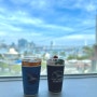 [부산/광안리 BCBL] 해운대까지 보이는 오션뷰 카페🫶🏻 광안대교 실컷 볼 수 있는 커피 맛집