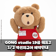 [다이나믹컬렉터] GONG studio 19곰 테드2 1/2 액션피규어 예약안내