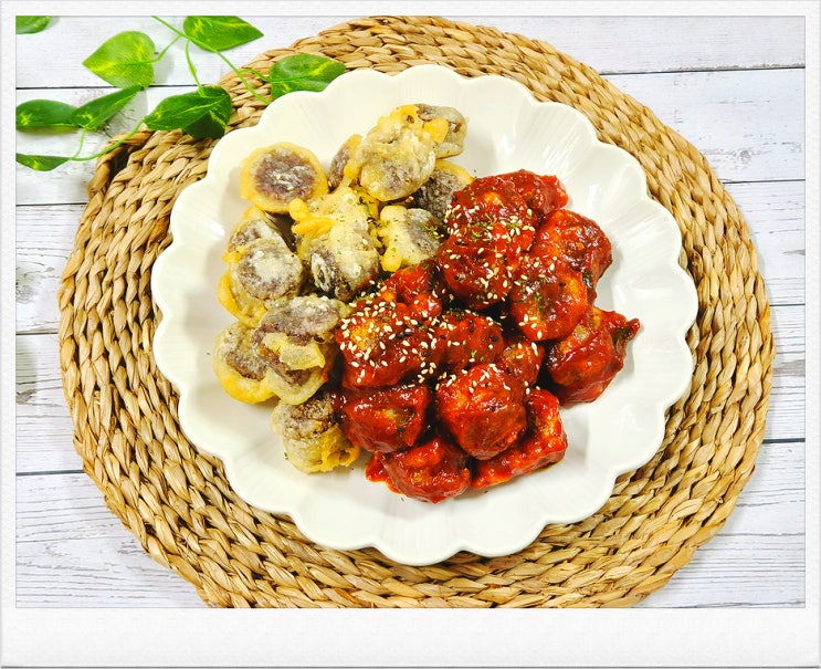 순대튀김 순대강정 반반 세트 바삭한 순대요리 : 네이버 블로그