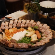 구리 수택동 맛집 직화볏짚 훈연 삼겹살 화적고기