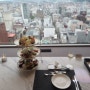 JR Tower Hotel Nikko Sapporo(JRタワーホテル日航札幌) レストラン＆バーSKY J(스카이제이) サンセット グロウ(애프터눈티)