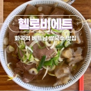 화곡역 근처 맛집 동네 주민이 추천하는 베트남 쌀국수 헬로비에트