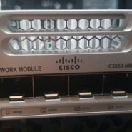 Cisco C3850-NM-4-1G 네트워크 모듈 중고 제품 판매
