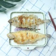 냉동 가자미구이 가자미 굽는법 맛있게 후라이팬 생선굽는법
