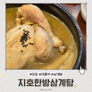 마포 삼계탕 맛집 '지호한방삼계탕 마포대흥역점' 초복 중복 말복