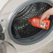 드럼세탁기 청소 방법 세탁조 클리너 사용법 통세척으로 냄새 해결하기