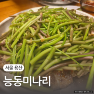 서울 용산 | 미나리에 미친 식당 능동미나리
