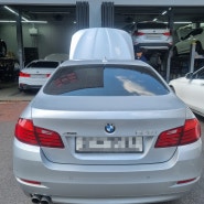 BMW 5시리즈 흰연기 매연발생, 528i 530i 520i -로커암커버교체,광주수입차정비 H모터스