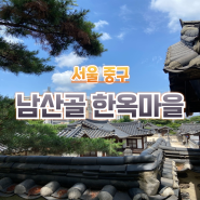 서울 남산골 한옥마을 달강 카페 공원 타임캡슐 전망대