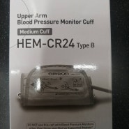 오므론 미듐커프, 일반형, hem-cr24 b타입, 오므론 혈압