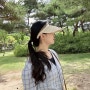 여름썬캡 추천 자외선차단 여성 라탄모자