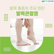 마산 발목 아픔의 원인과 조치 방법은?