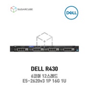 DELL Poweredge R430 E5-2620v3 1P 16G 6코어 4 LFF