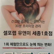 셀포랩)나만아는 진짜 살빠지는 관리